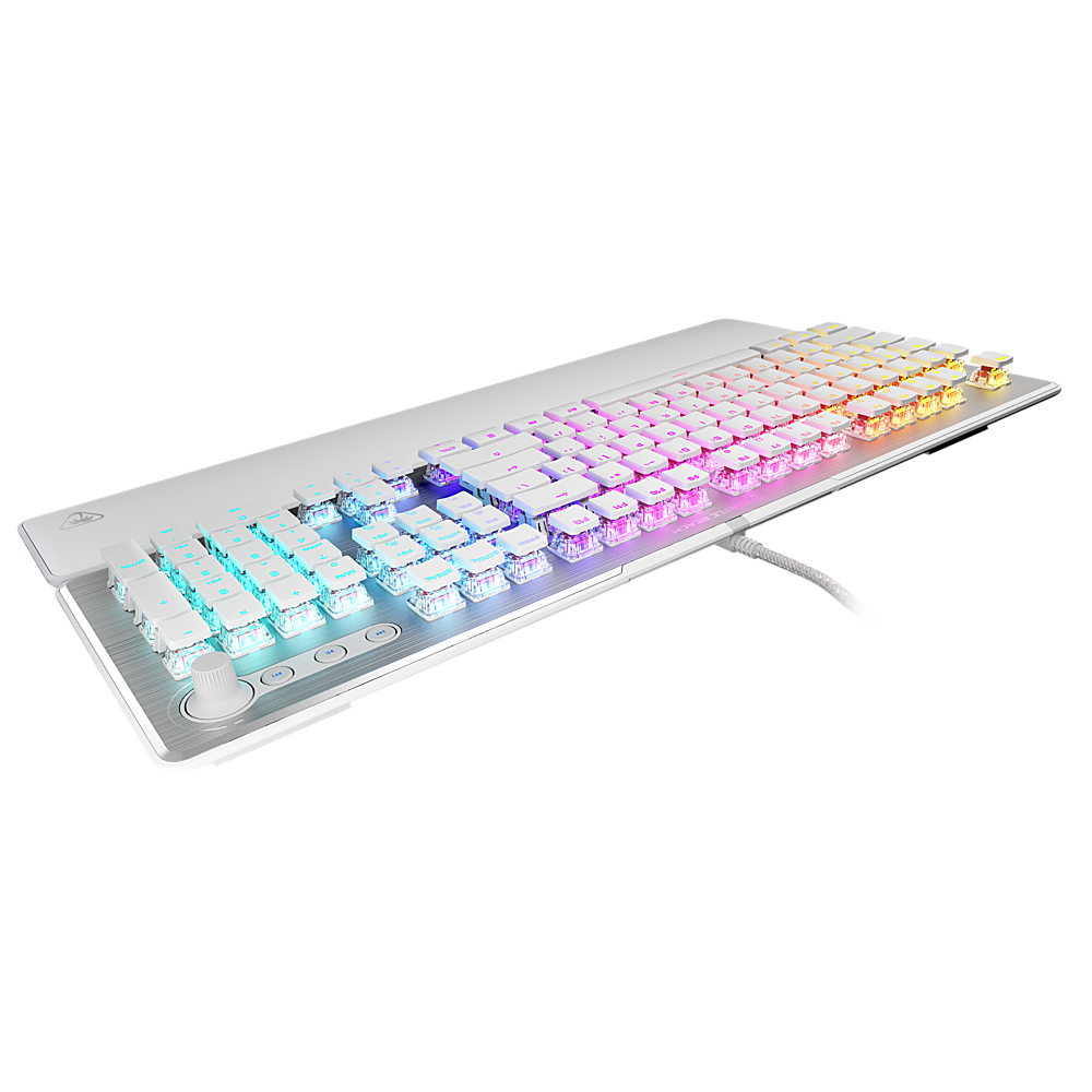 Turtle Beach - Vulcan II Full-size Wired Mechanical TITAN II Switch Gaming Keyboard with RGB Illuminated Keys - White_10