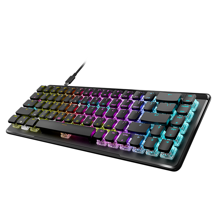 Turtle Beach - Vulcan II Mini Air 65% Wireless Optical Mechanical Gaming Keyboard with Customizable RGB Illumination - Black_2