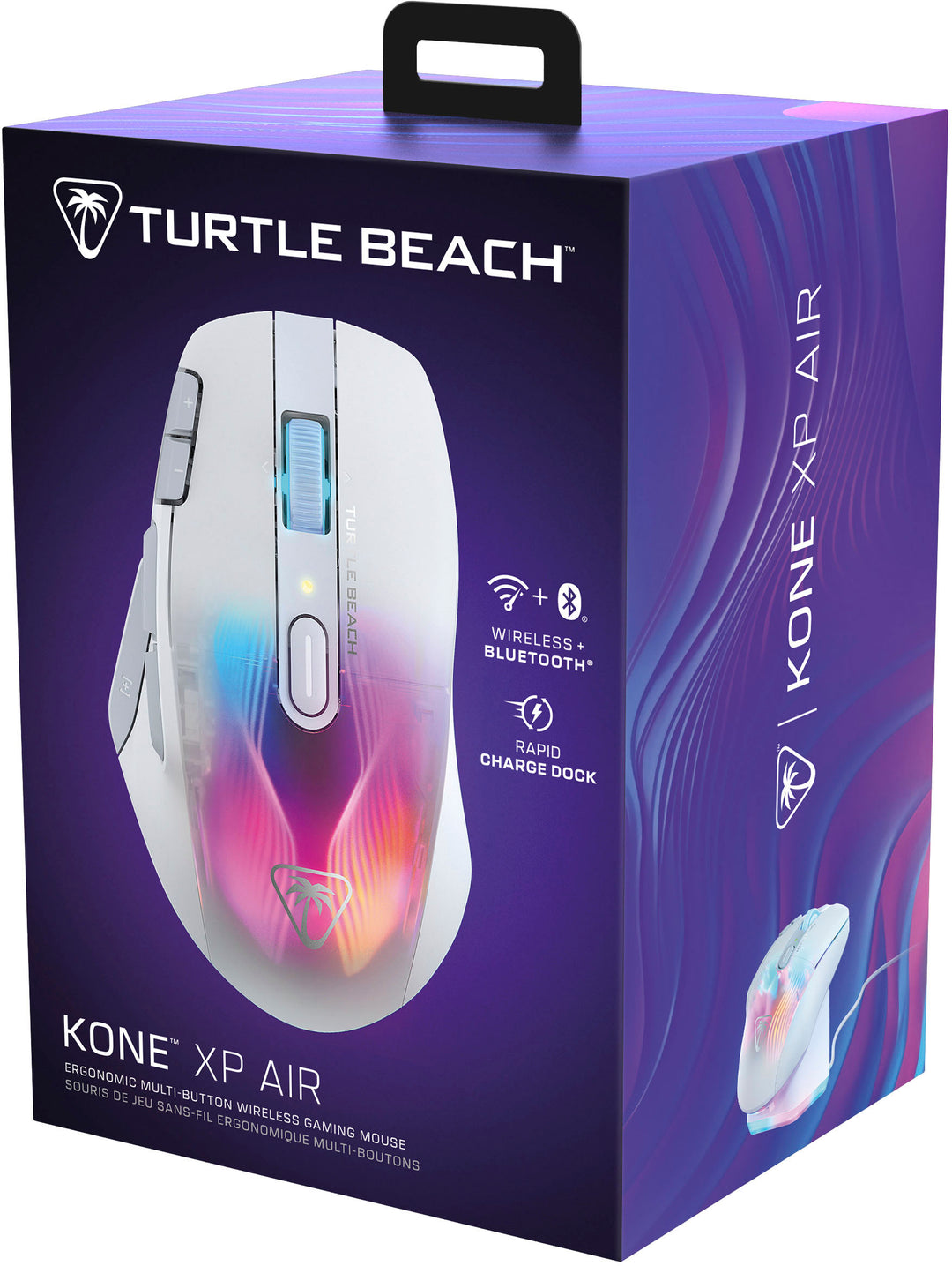 Turtle Beach - Kone XP Air Wireless Optical Gaming Mouse with Charging Dock and AIMO RGB Lighting - White_10