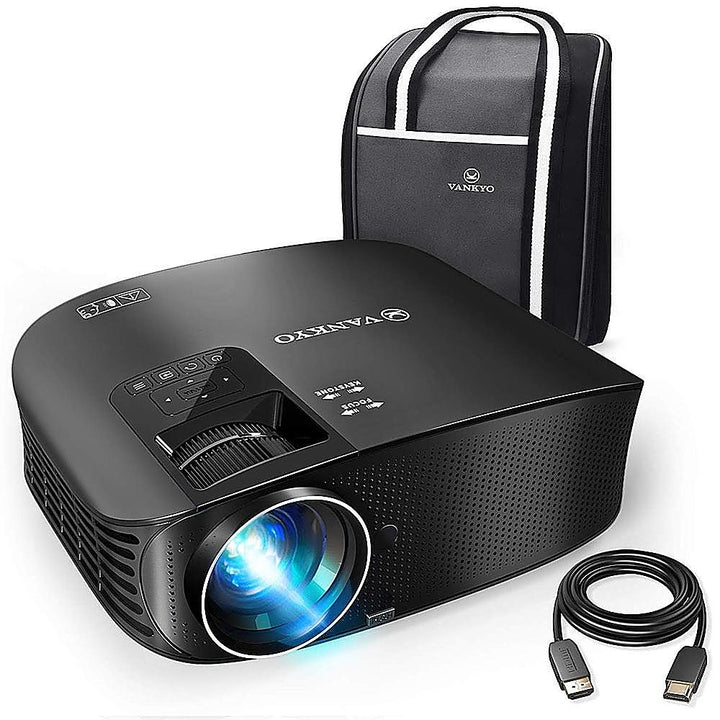 VANKYO Leisure 510W HD Projector, Portable Movie, Wireless connection Projector - Black_0