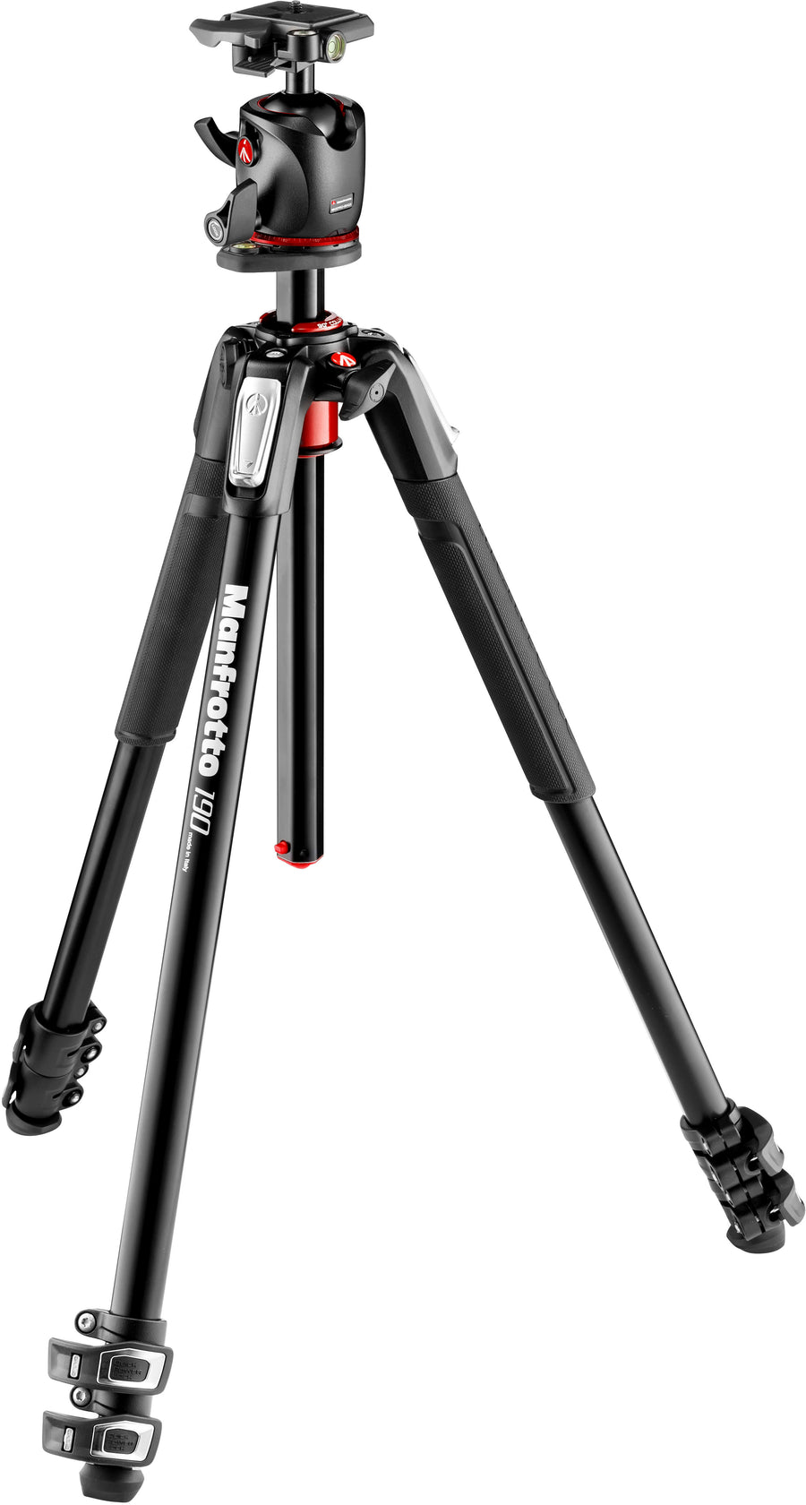 Manfrotto - MK190XPRO3-BHQ2 Aluminum Tripod with XPRO Ball Head and 200PL QR Plate_0