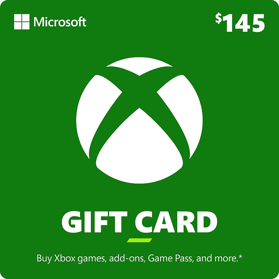 Microsoft - Xbox $145 Gift Card [Digital]_0