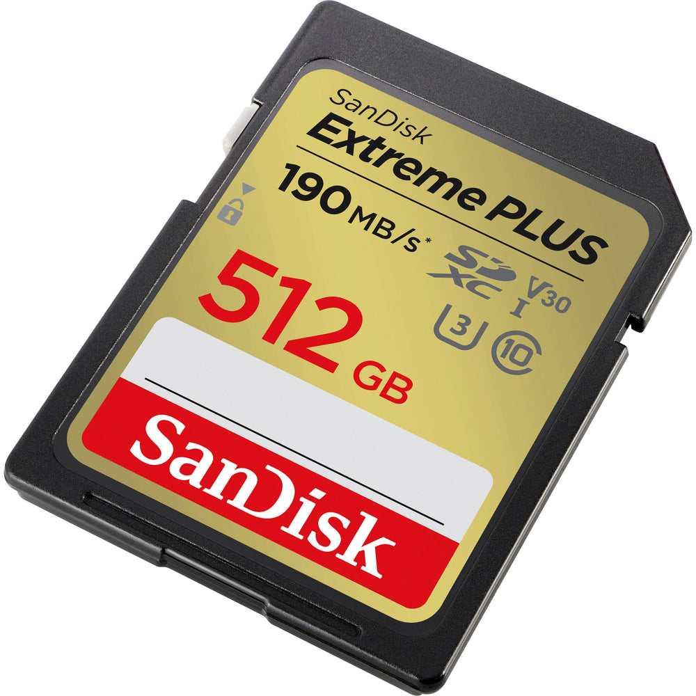 SanDisk - Extreme PLUS 512GB SDHC/SDXC UHS-I Memory Card_1