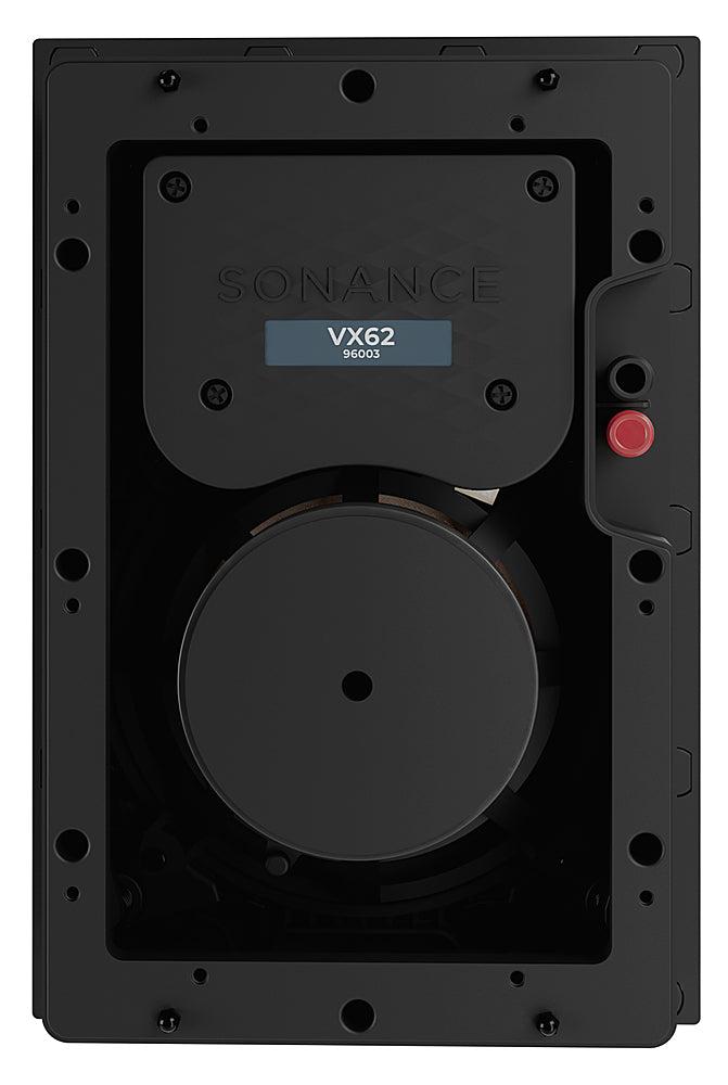 Sonance - VX62 RECTANGLE SINGLE SPEAKER - Visual Experience Series 6" Medium Rectangle 2-Way Speaker (Each) - Paintable White_2