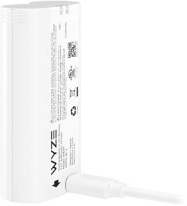 Wyze Removable Battery Pack for Battery Cam Pro - White_1