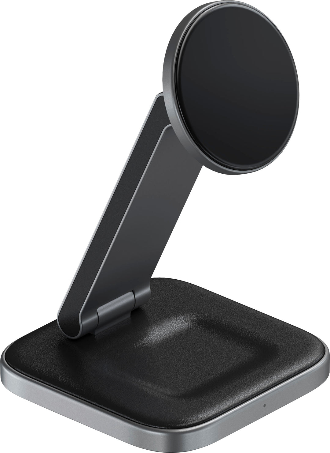 Satechi - 2-in-1 Foldable Qi2 Wireless Charging Stand - Space Gray_2