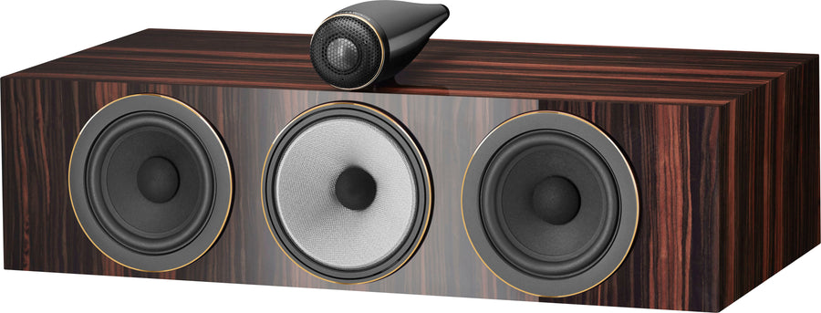 Bowers & Wilkins - 700 Series 3 Signature Center Channel with 1" Tweeter On Top and Two 6.5" Bass Drivers (Each) - Datuk Gloss_0