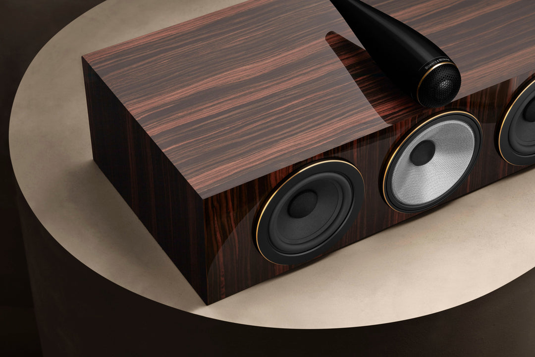 Bowers & Wilkins - 700 Series 3 Signature Center Channel with 1" Tweeter On Top and Two 6.5" Bass Drivers (Each) - Datuk Gloss_3