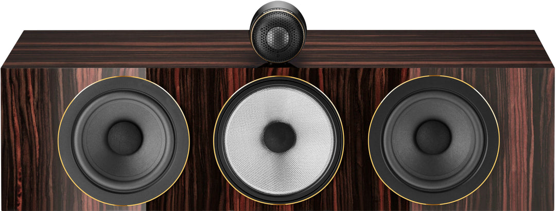 Bowers & Wilkins - 700 Series 3 Signature Center Channel with 1" Tweeter On Top and Two 6.5" Bass Drivers (Each) - Datuk Gloss_6