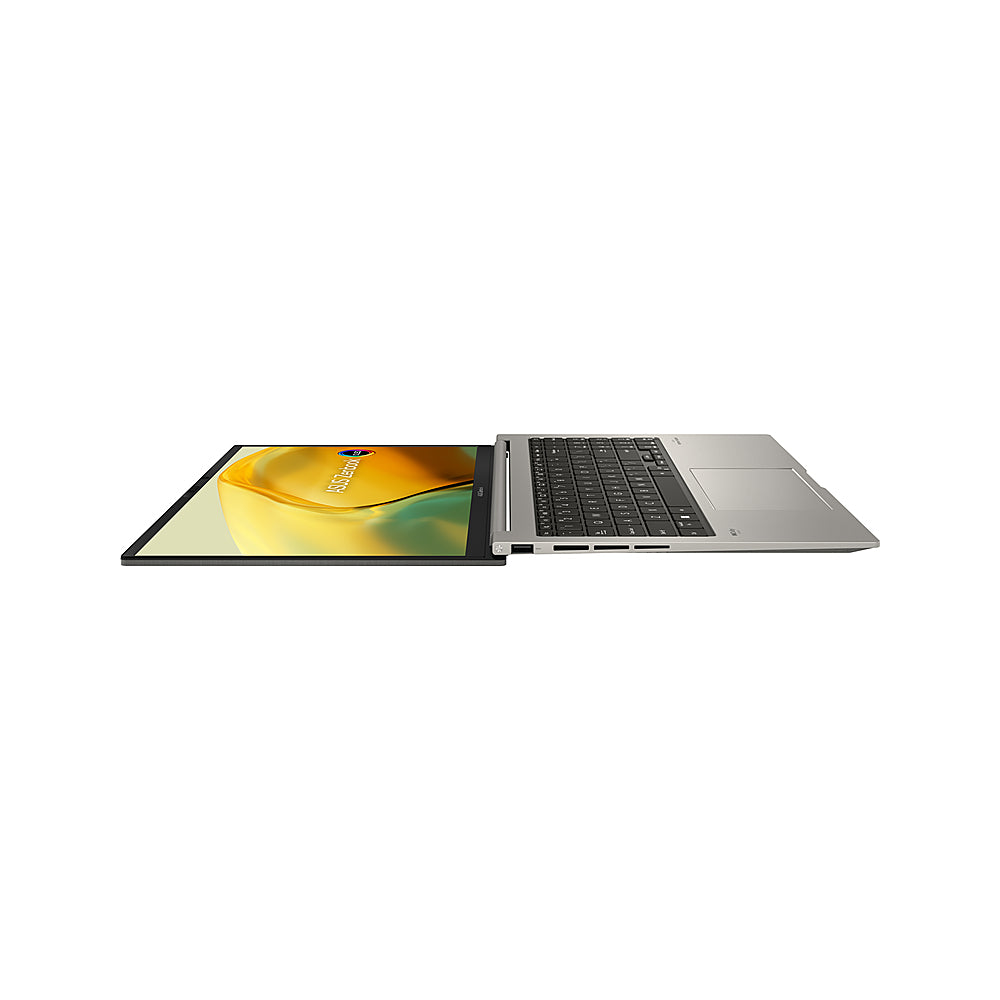 ASUS - Zenbook 15.6" Laptop OLED - AMD Ryzen 7 7735U with 32GB Memory - 1TB SSD - Basalt Gray_1