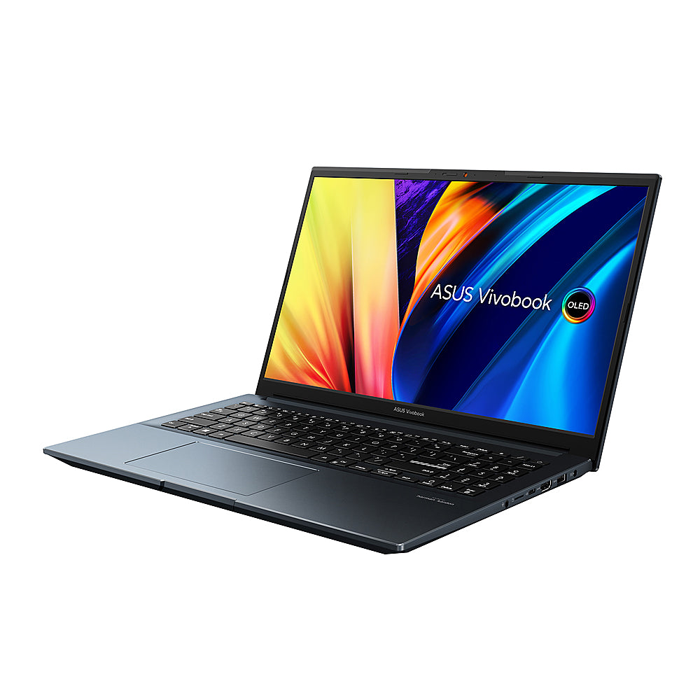 ASUS - Vivobook Pro 15.6" Laptop OLED - AMD Ryzen 9 7940HS with 32GB RAM - NVIDIA GeForce RTX 4060 - 1TB SSD - Quiet Blue_1