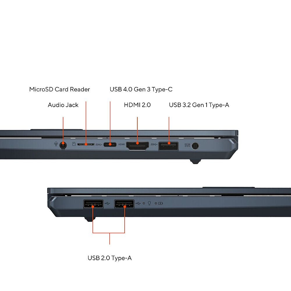 ASUS - Vivobook Pro 15.6" Laptop OLED - AMD Ryzen 9 7940HS with 32GB RAM - NVIDIA GeForce RTX 4060 - 1TB SSD - Quiet Blue_8