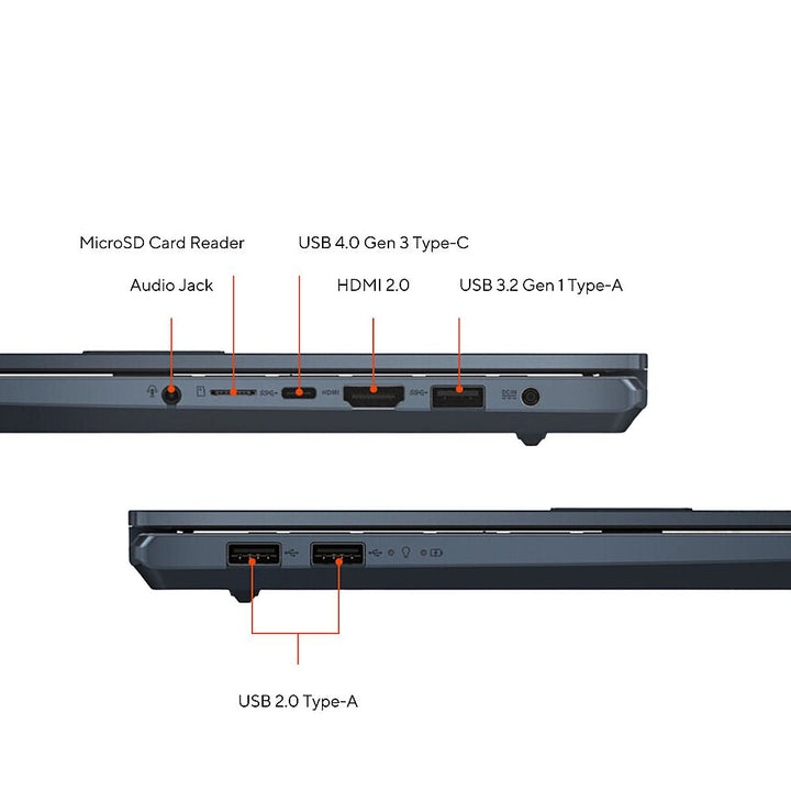 ASUS - Vivobook Pro 15.6" Laptop OLED - AMD Ryzen 9 7940HS with 32GB RAM - NVIDIA GeForce RTX 4060 - 1TB SSD - Quiet Blue_8