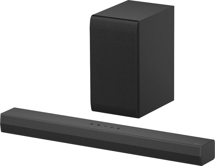 LG - 2.1 Channel Soundbar with Wireless Subwoofer and Bluetooth Connectivity - Black_8