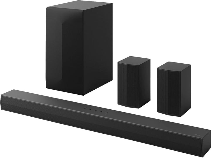 LG - 5.1 Channel Soundbar with Wireless Subwoofer and Rear Speakers - Black_8