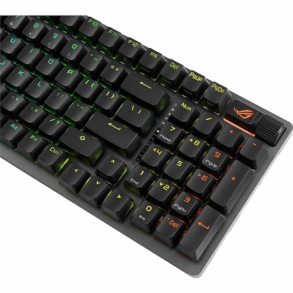 ASUS - Strix Scope II 96 Wireless Ergonomic Bluetooth Mechanical Gaming Keyboard with Anti-ghosting - Black_4