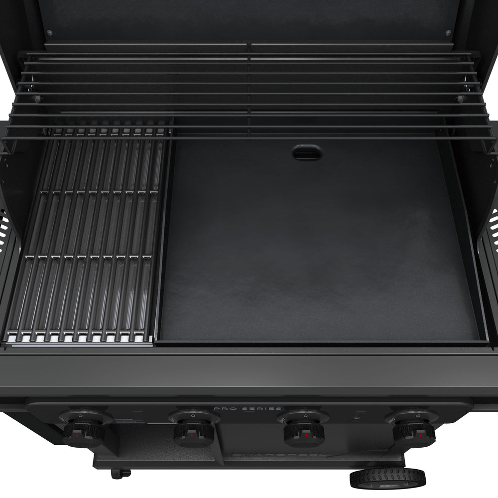 Charbroil - Pro Series with Amplifire™ Infrared Technology 4-Burner Propane Gas Grill Cabinet, 463279224 - Black_1