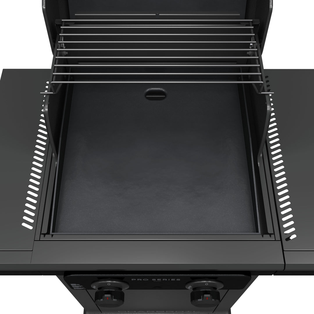 Char-Broil - Pro Series with Amplifire™ Infrared Technology 2-Burner Propane Gas Grill Cabinet, 463676724 - Black_4