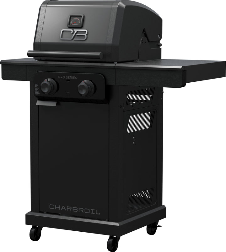Char-Broil - Pro Series with Amplifire™ Infrared Technology 2-Burner Propane Gas Grill Cabinet, 463676724 - Black_5