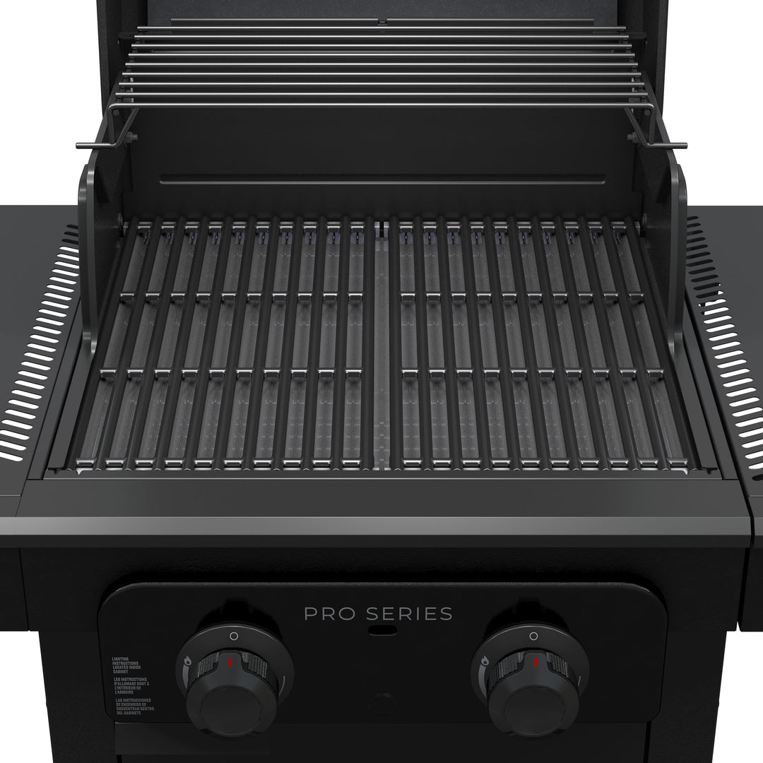Char-Broil - Pro Series with Amplifire™ Infrared Technology 2-Burner Propane Gas Grill Cabinet, 463676724 - Black_11