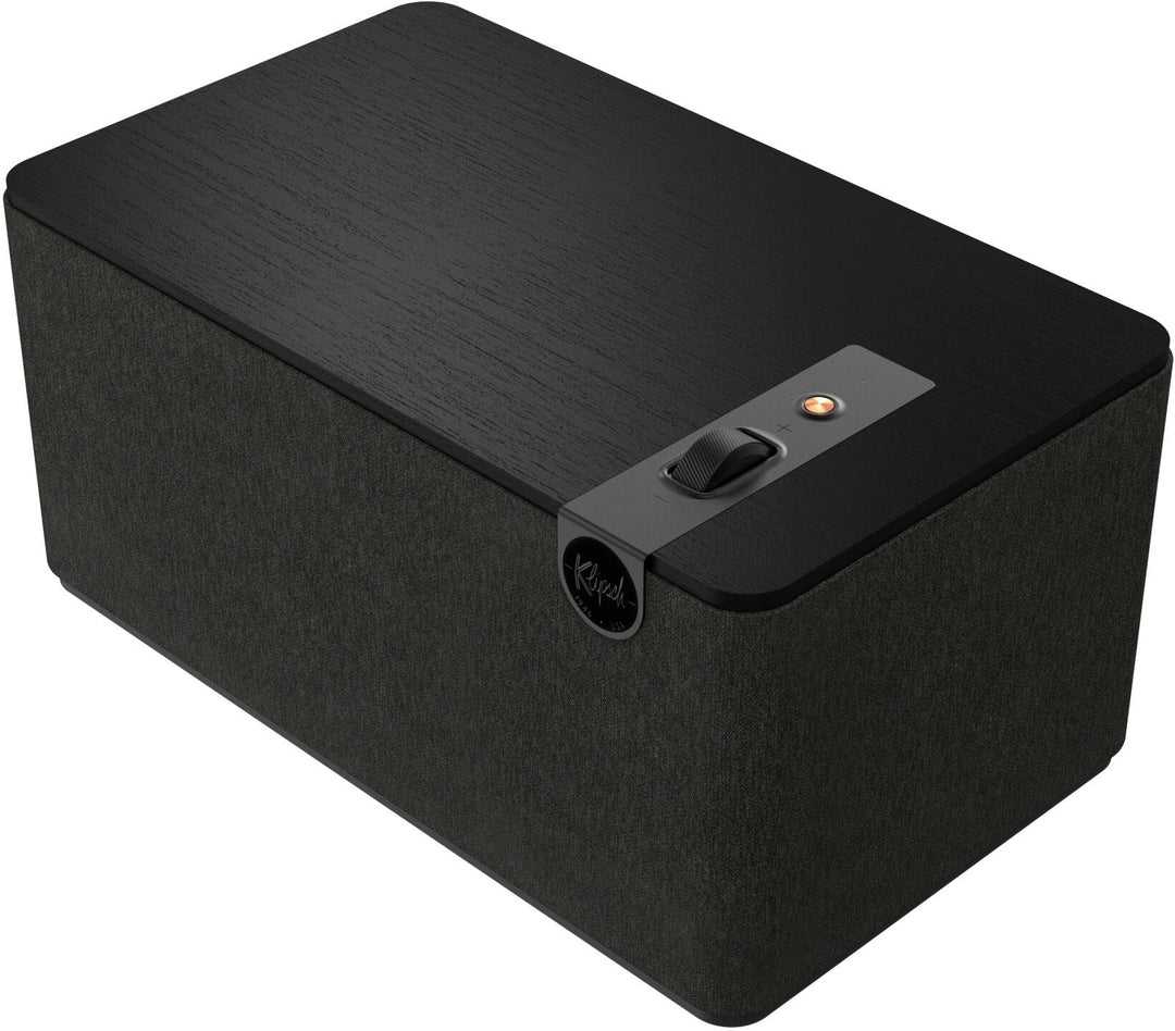 Klipsch - The Three Plus Premium Tabletop Bluetooth Speaker with Broadcast Mode, Matte Black - Matte Black_6