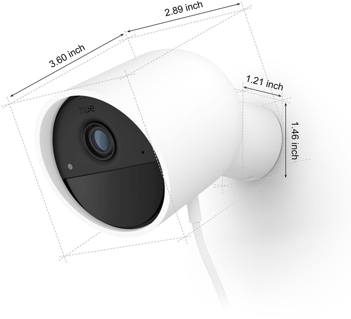 Philips Hue Security Wired Camera White 2PK - White_3