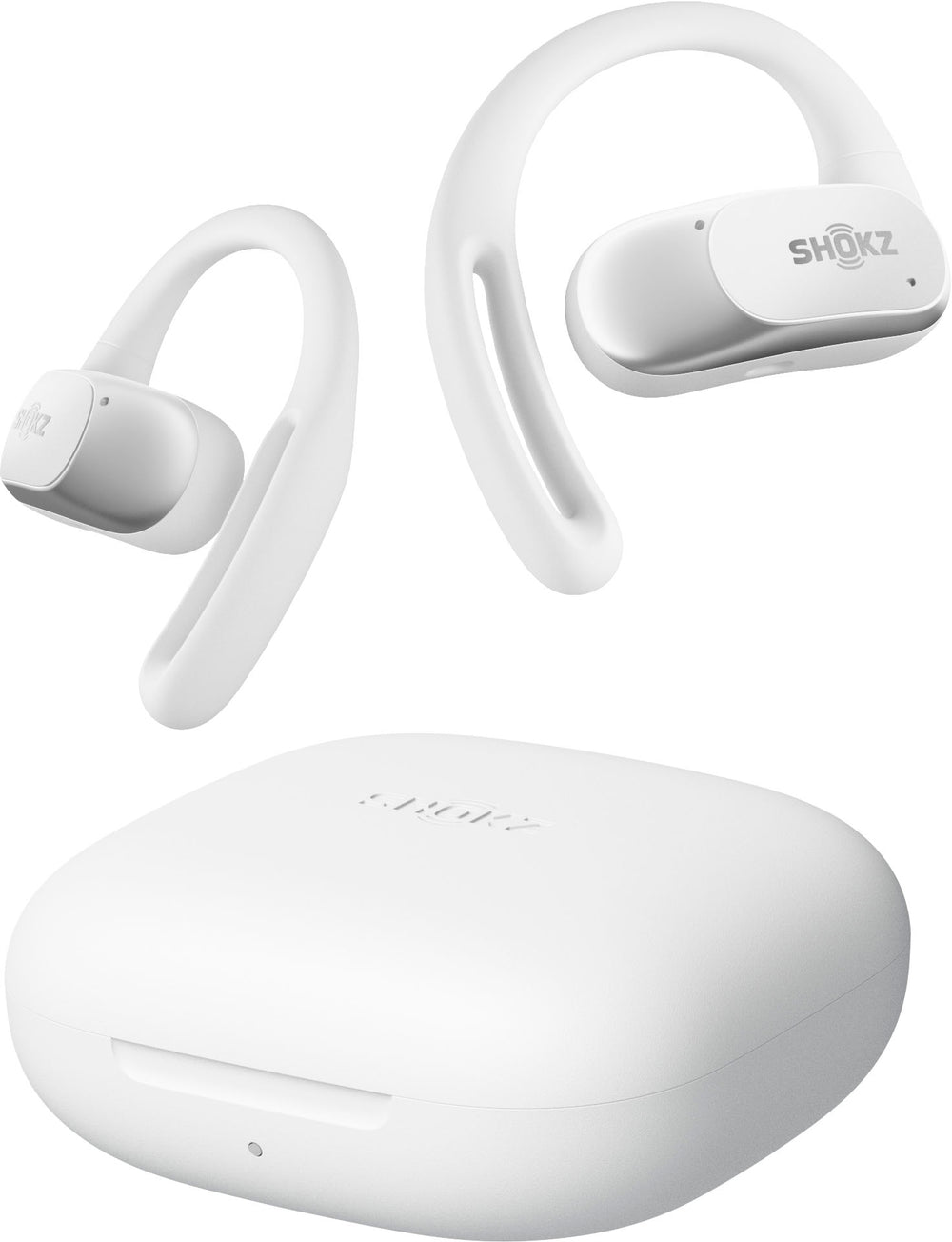 Shokz - OpenFit Air Open-Ear True Wireless Earbuds - White_1