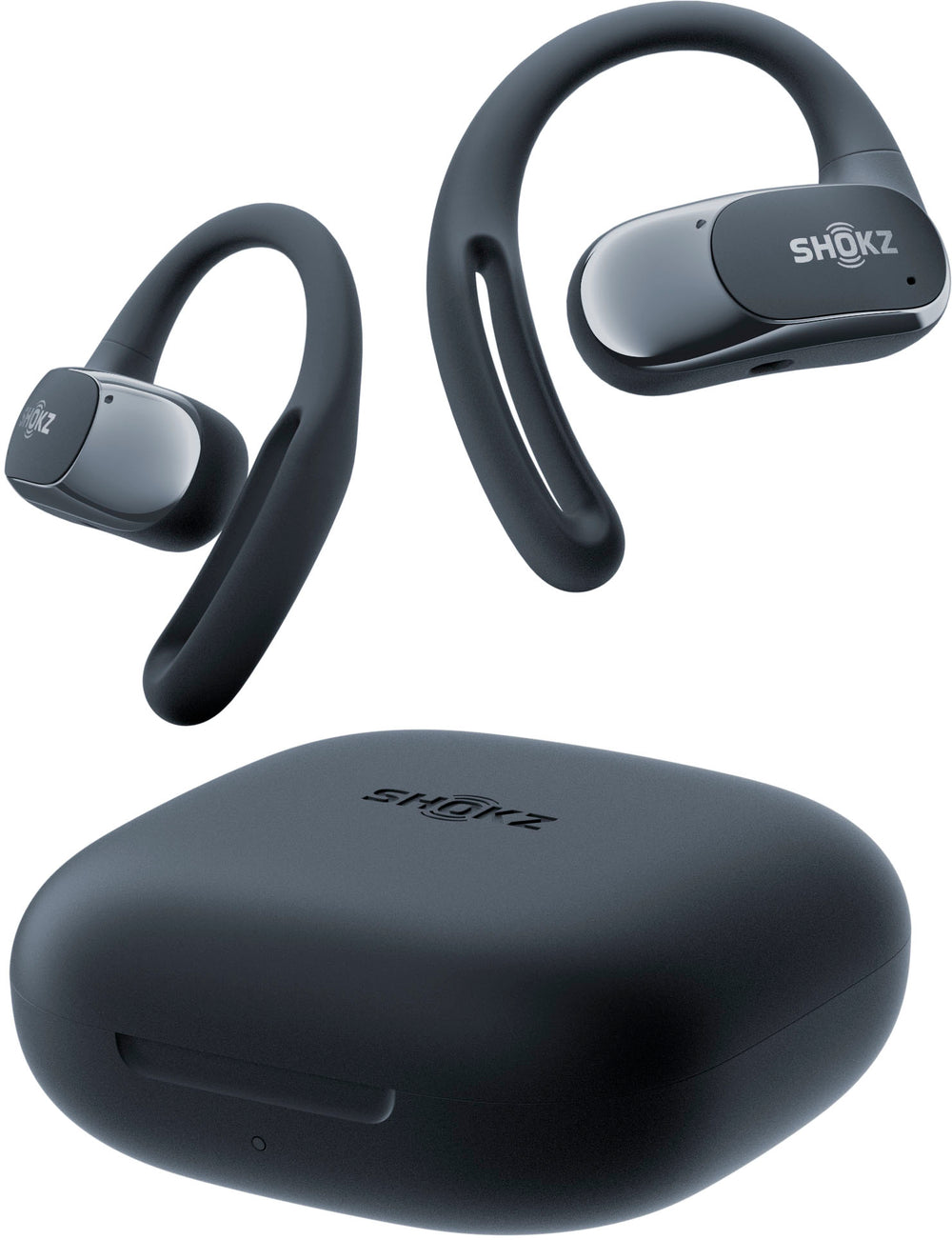 Shokz - OpenFit Air Open-Ear True Wireless Earbuds - Black_1