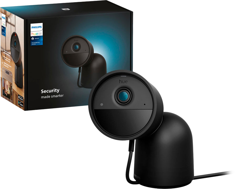 Philips Hue Security Wired Camera Black - Black_0