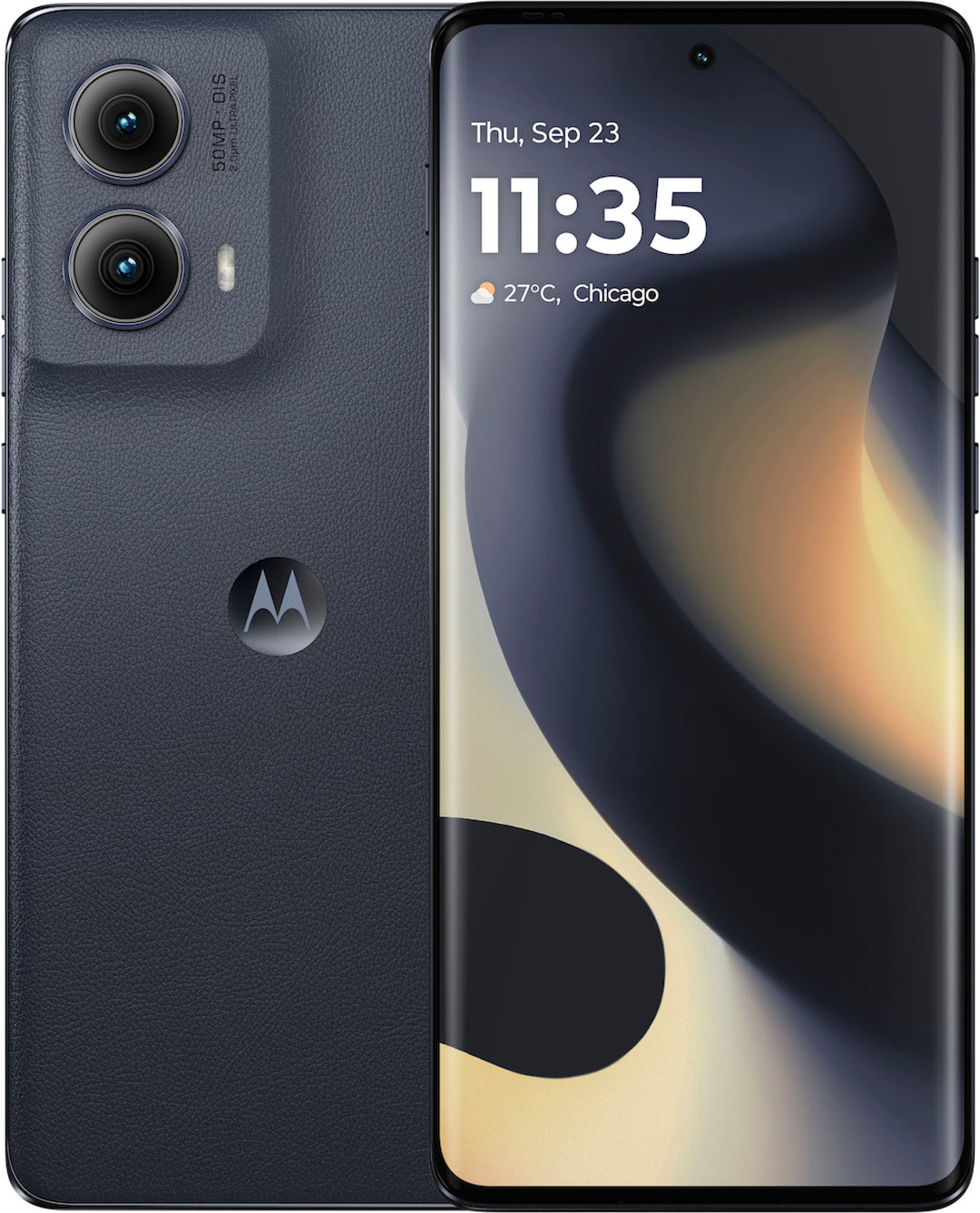 Motorola - edge 2024 256GB (Unlocked) - Midnight Blue_0