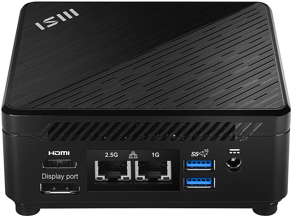 MSI - Cubi 5 Desktop - Intel Core i7-1255U - 16GB Memory - Iris Xe Graphic - 1TB SSD - Black - Black_6