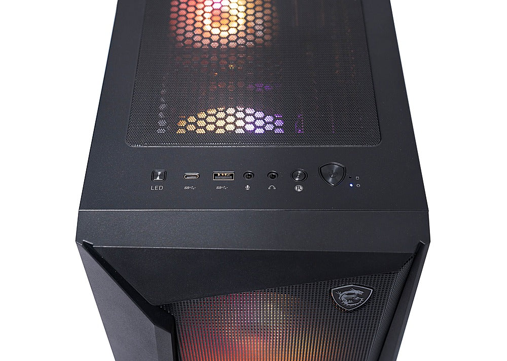 MSI - Codex R2 Gaming Desktop - Intel Core i5-14400F - 16GB Memory - NVIDIA GeForce RTX 4060  - 1TB SSD - Black - Black_1