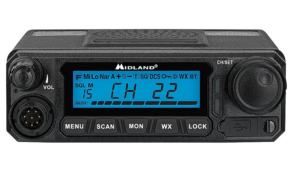 Midland - MXT500 MICROMOBILE TWO-WAY RADIO - Black_2