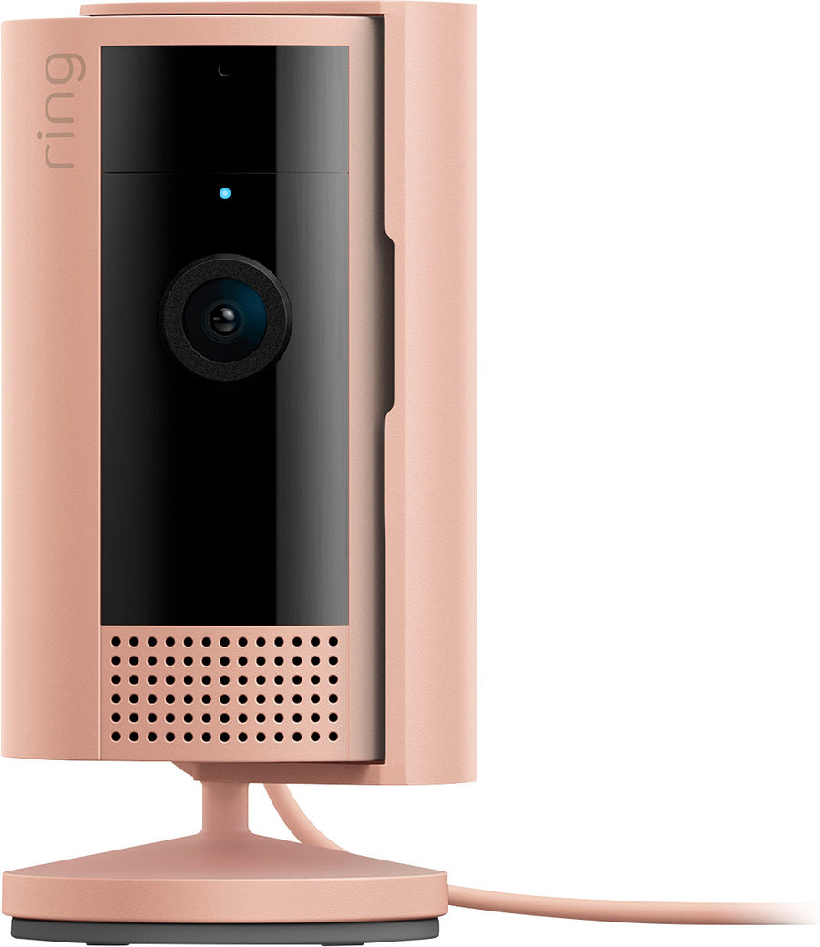 Ring - Indoor Plug-In 1080p Security Camera (2nd - Generation) with Privacy cover - Blush_0