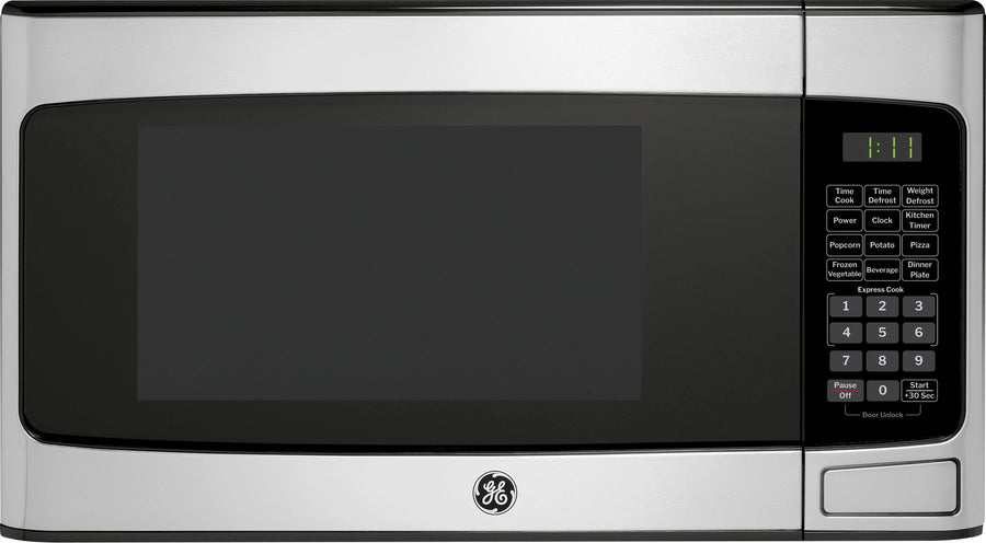 GE - 1.1 Cu. Ft. Countertop Microwave with Convenience Cooking Controls - Stainless Steel_0