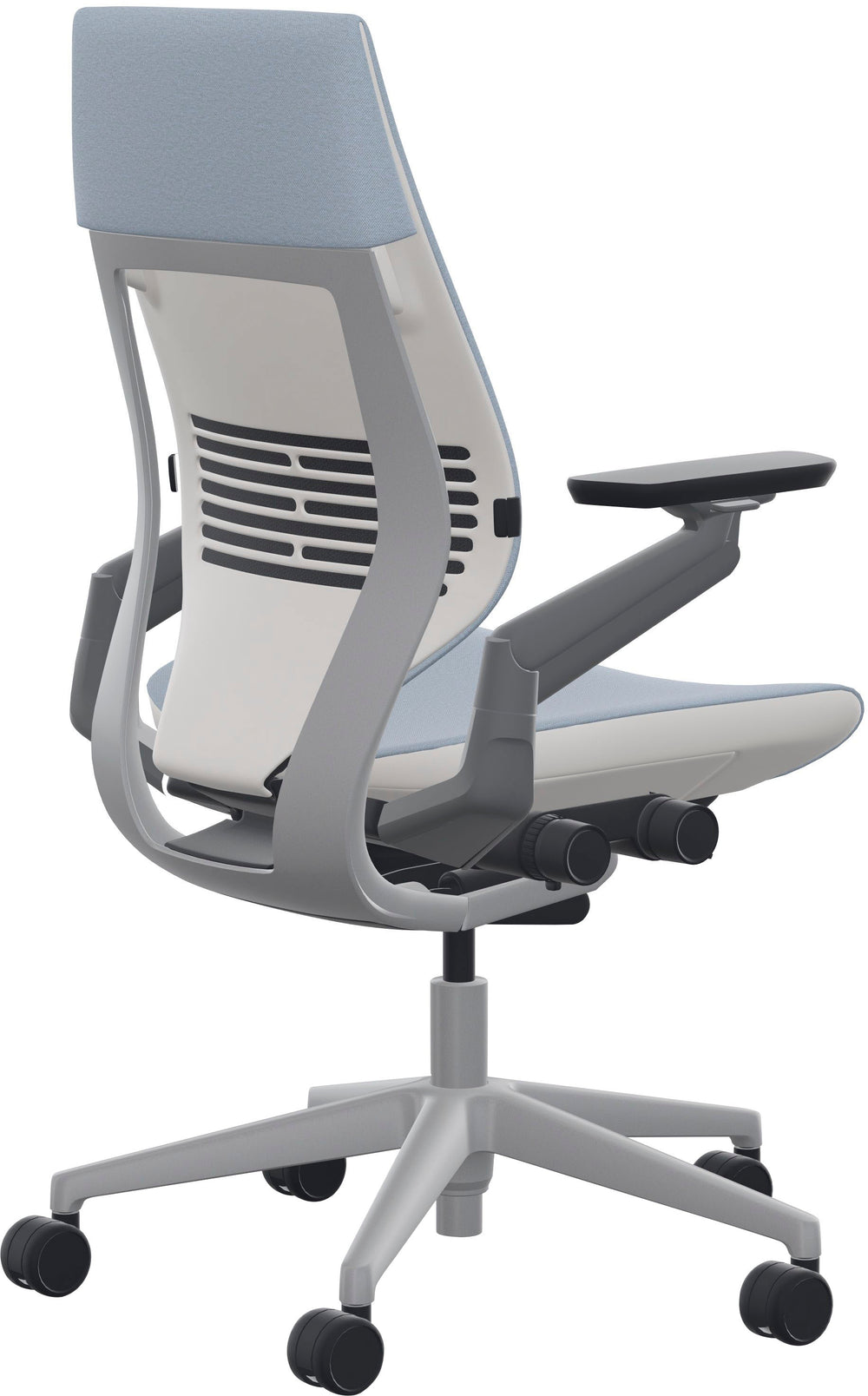 Steelcase - Gesture Wrapped Back Office/Gaming Chair - Blue Nickel_1