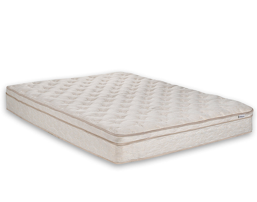 Cicely Sleep - Cicely 10.5-inch Euro Top Foam Hybrid Mattress in a Box-Twin - White_0