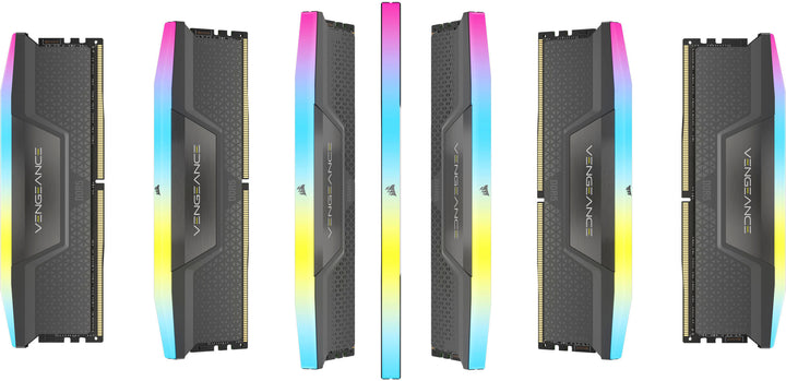 CORSAIR - VENGEANCE RGB 32GB (2x16GB) 6000MHz DDR5 C36 AMD EXPO & Intel XMP DIMM Desktop Memory - Gray_4