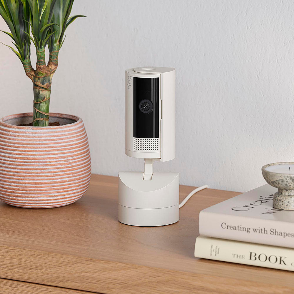 Ring - Pan-Tilt Indoor Security Cam with 360° Horizontal Pan Coverage, Live View & Two-Way Talk, and HD Video - Starlight_1