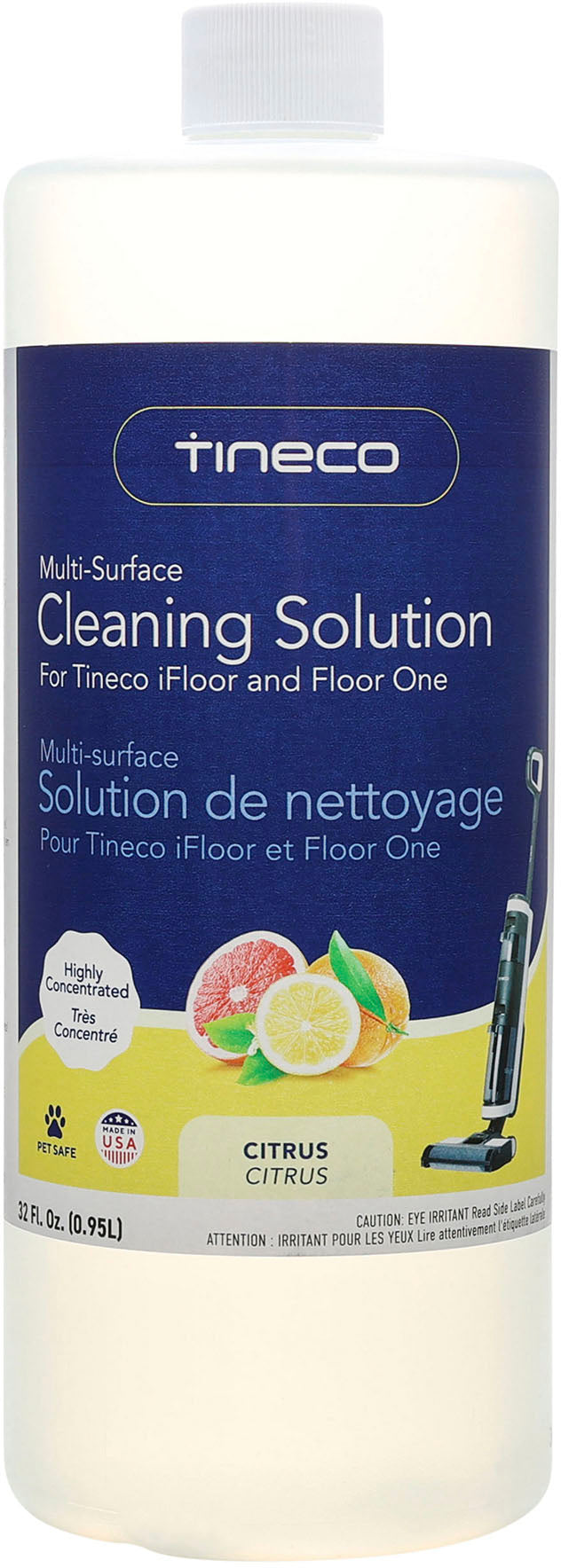 Tineco Floor Washer Solution 32 Oz.- Citrus - White_0