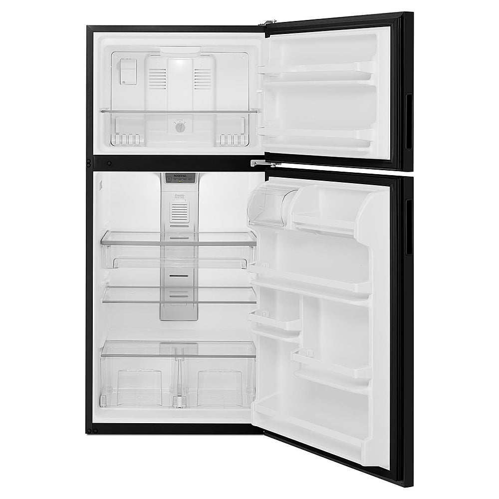 Maytag - 18.1 Cu. Ft. Top-Freezer Refrigerator - Black_7