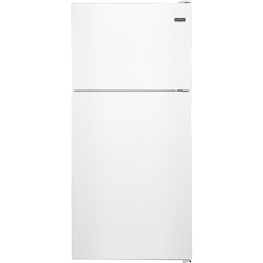 Maytag - 18.1 Cu. Ft. Top-Freezer Refrigerator - White_0