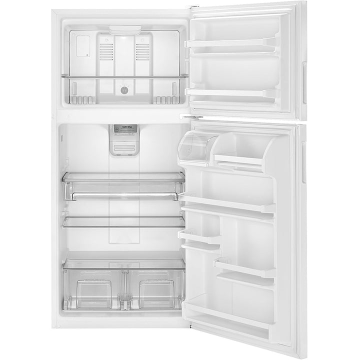 Maytag - 18.1 Cu. Ft. Top-Freezer Refrigerator - White_2
