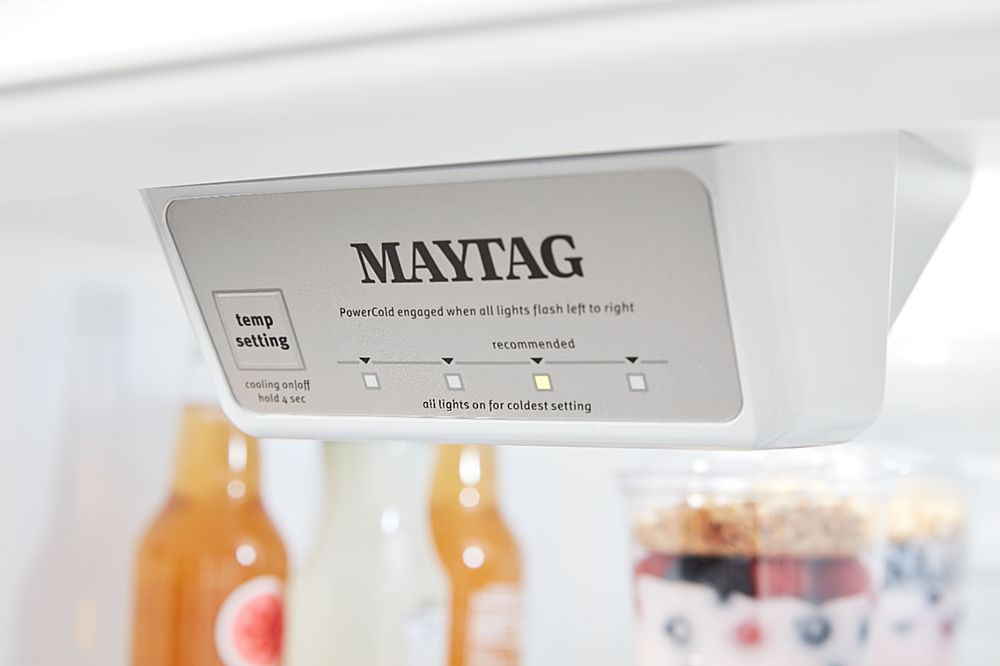 Maytag - 18.1 Cu. Ft. Top-Freezer Refrigerator - White_6