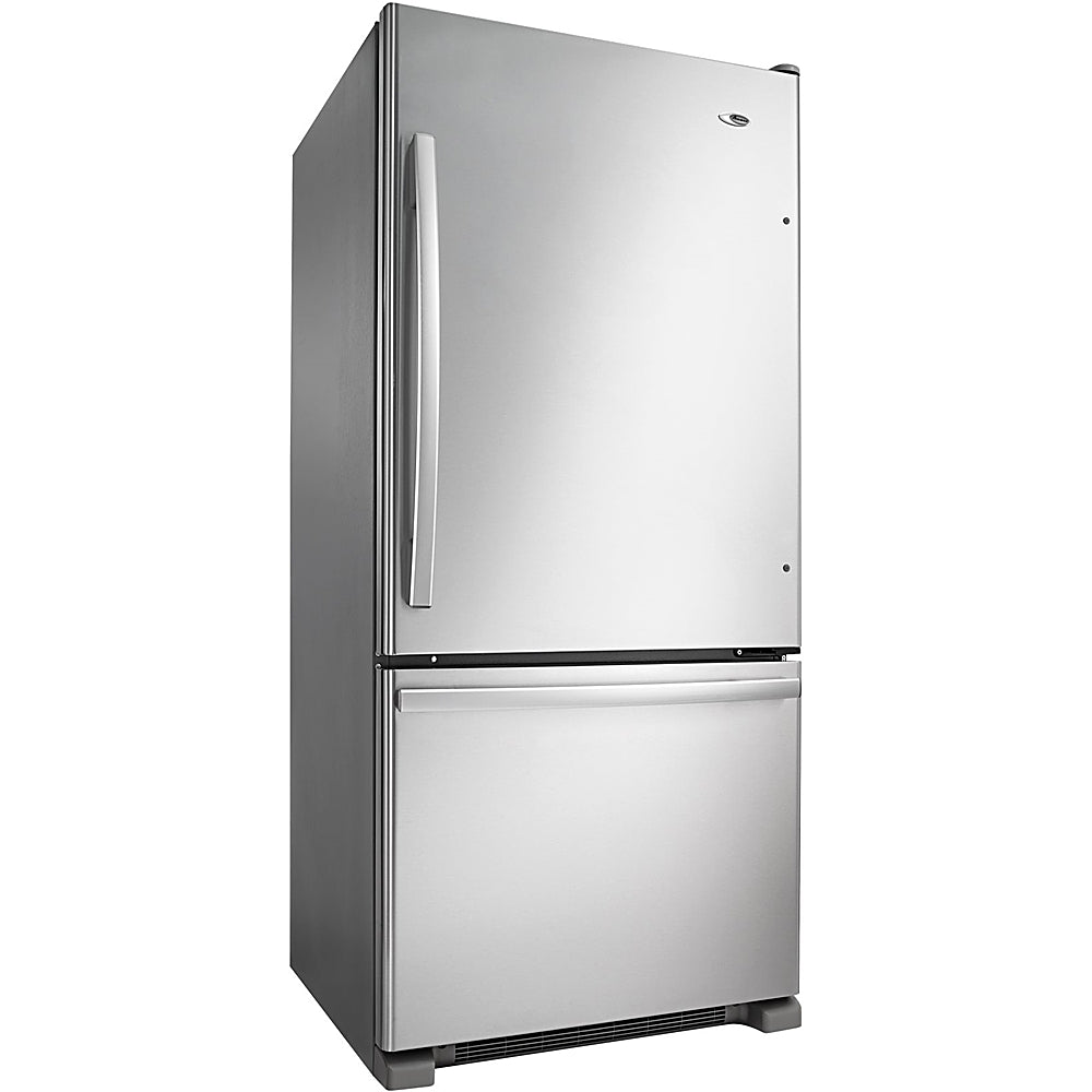 Amana - 18 Cu. Ft. Bottom-Freezer Refrigerator with EasyFreezer Pull-Out Drawer - Stainless Steel_10