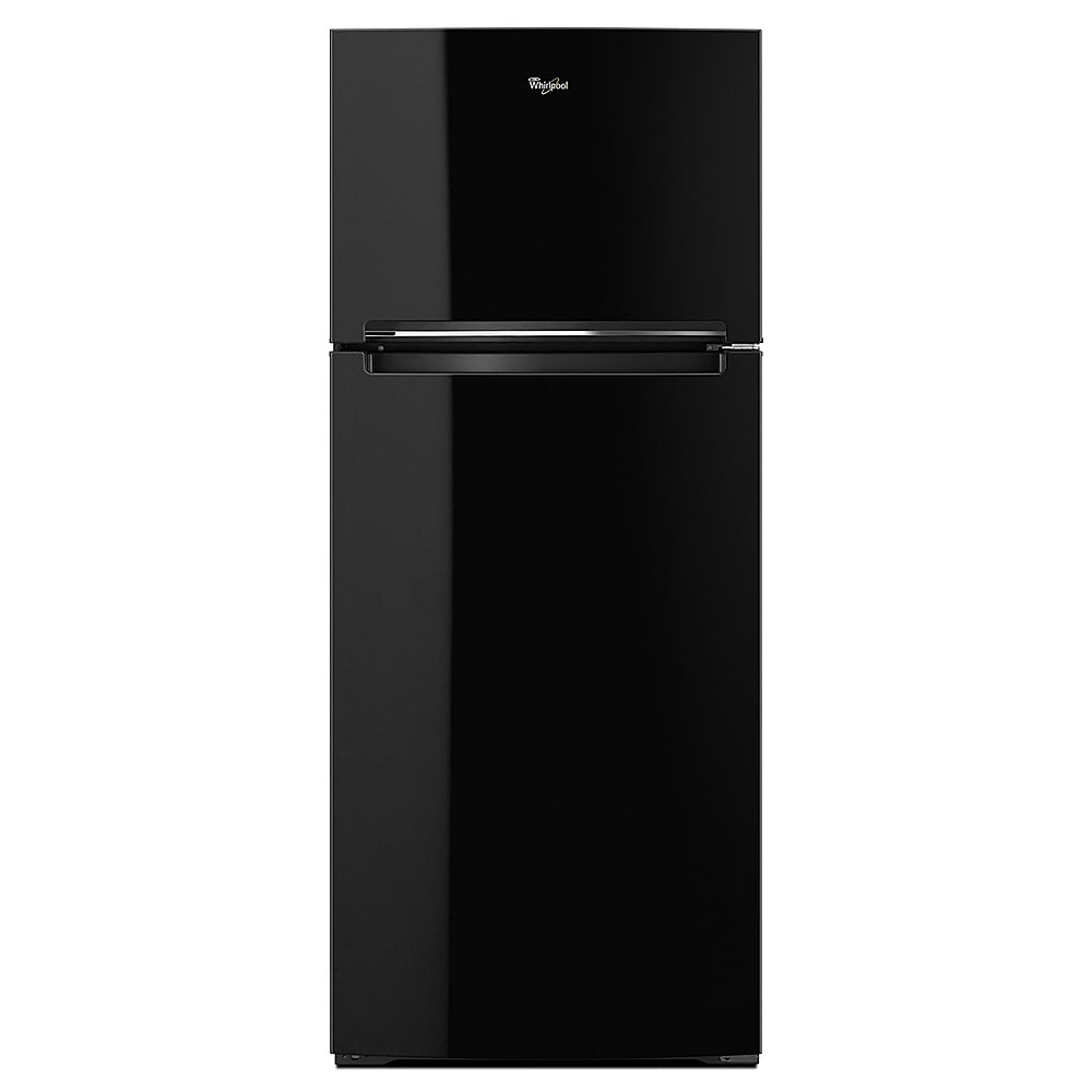 Whirlpool - 17.7 Cu. Ft. Top-Freezer Refrigerator - Black_0