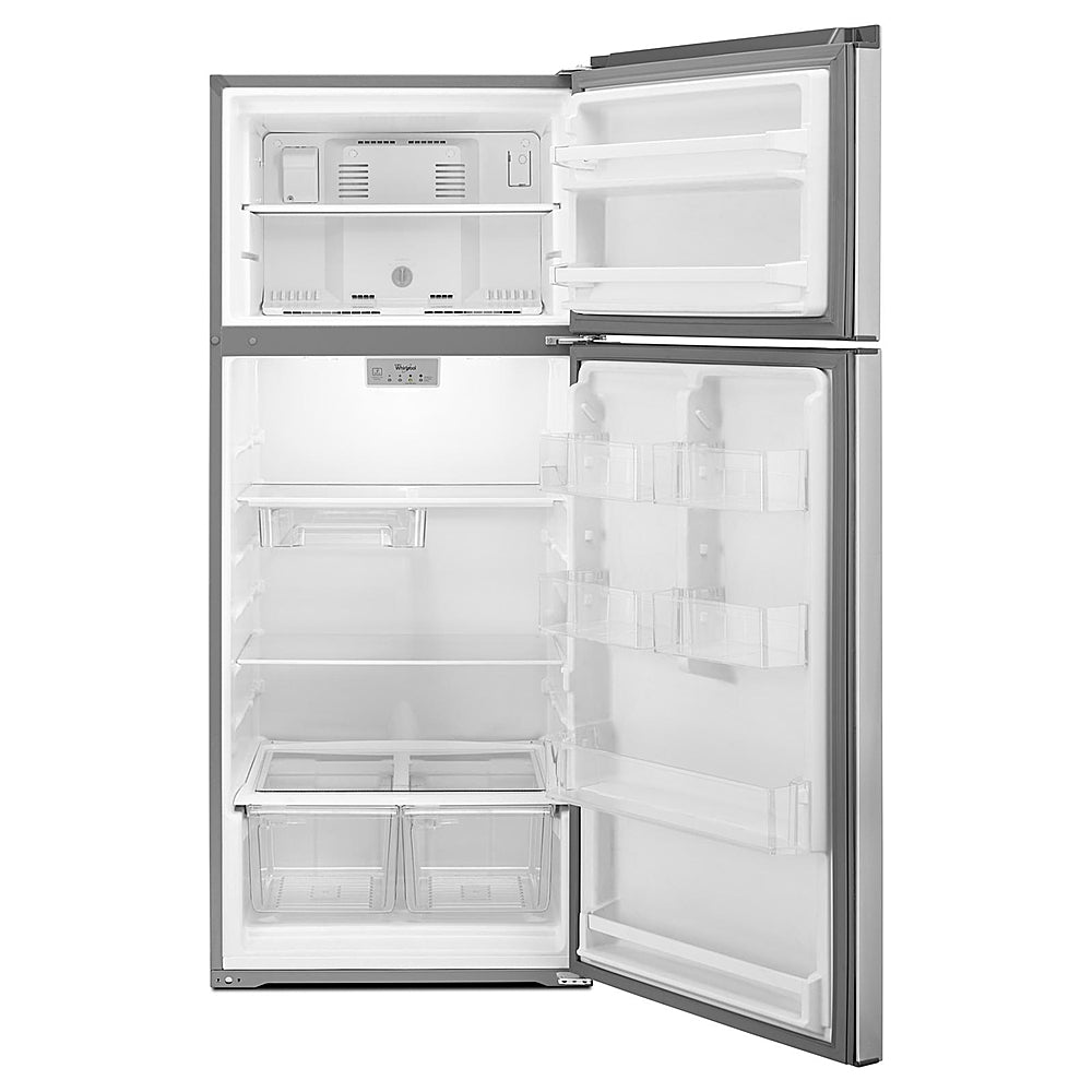 Whirlpool - 17.7 Cu. Ft. Top-Freezer Refrigerator - Monochromatic Stainless Steel_11