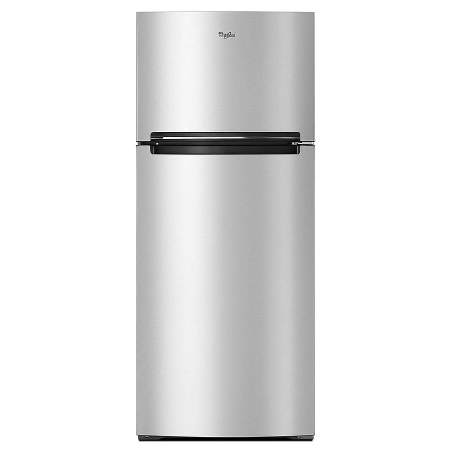 Whirlpool - 17.7 Cu. Ft. Top-Freezer Refrigerator - Monochromatic Stainless Steel_0