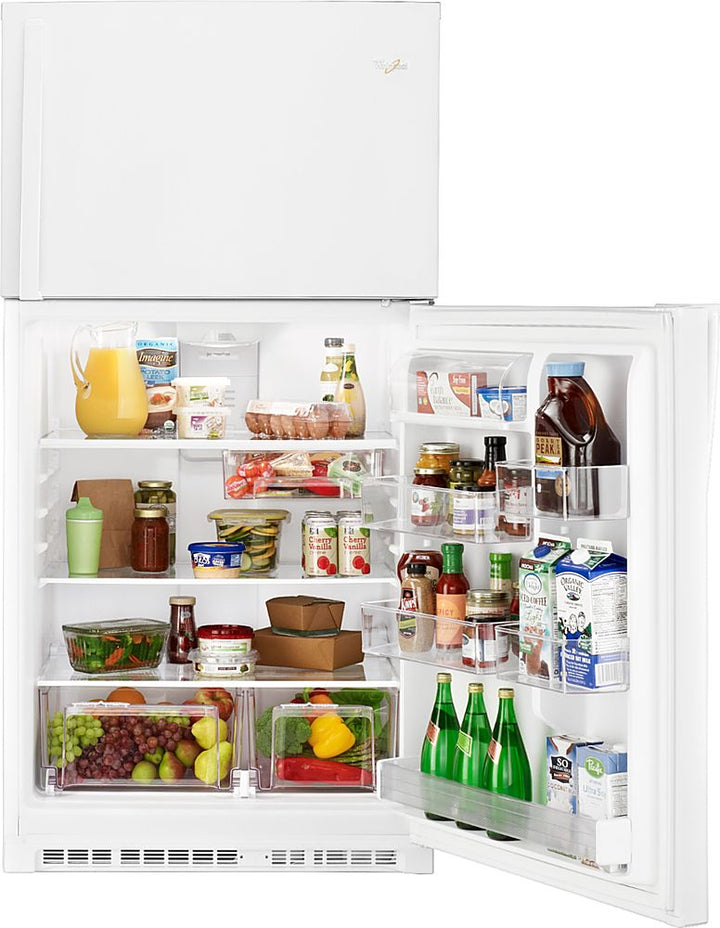 Whirlpool - 21.3 Cu. Ft. Top-Freezer Refrigerator - White_2