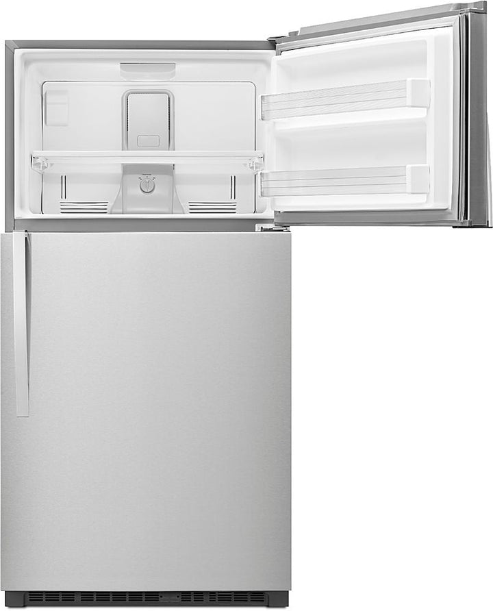 Whirlpool - 21.3 Cu. Ft. Top-Freezer Refrigerator - Monochromatic Stainless Steel_3